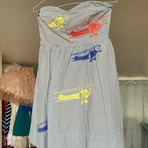 Moulinette Soeurs Anthropologie Wright plane dress